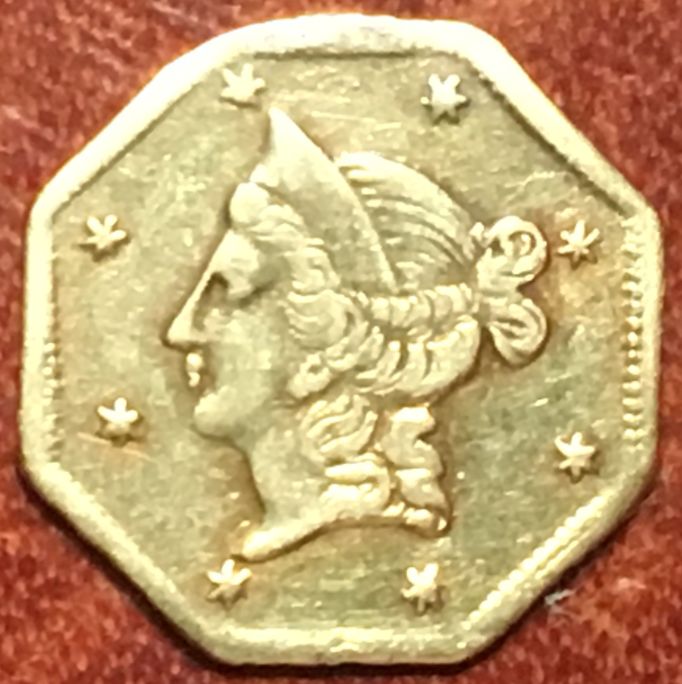 1852-California-1/2-Coin