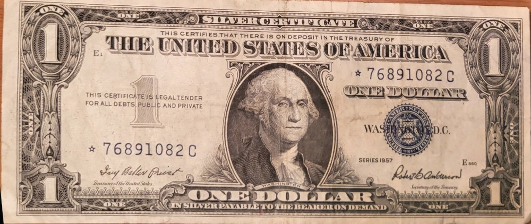 I-Have-A1957-Star-Blue-Note-Silver-Certificate.