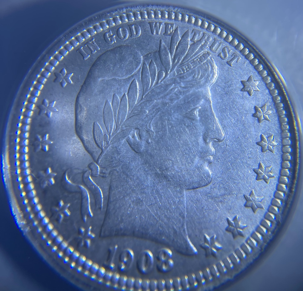 1908-D-Barber-Quarter-For-Grading-And-Comments