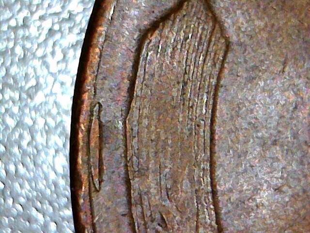 1955-D-Lincoln-Wheat-With-Die-Chip-Or-Cud-Or-Other?