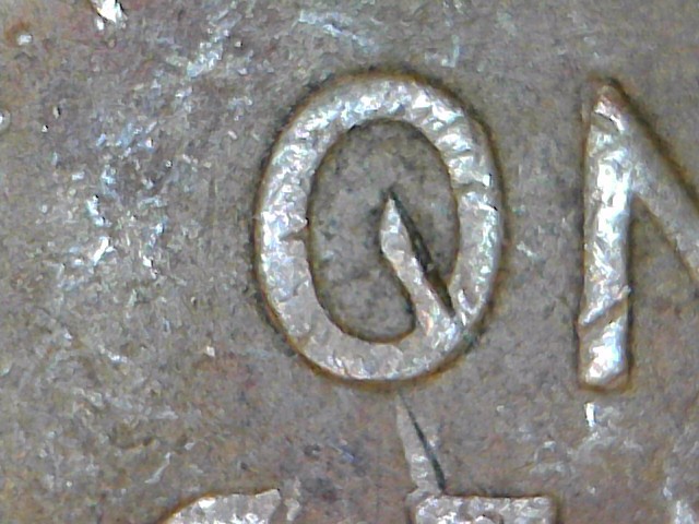 1950-Wheat-Penny-Damaged-O-In-One