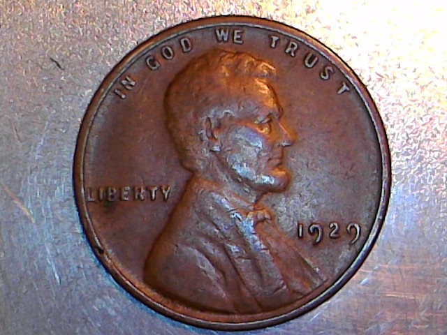 1929-Lincoln-Wheat-With-Unum-In-The-Rim