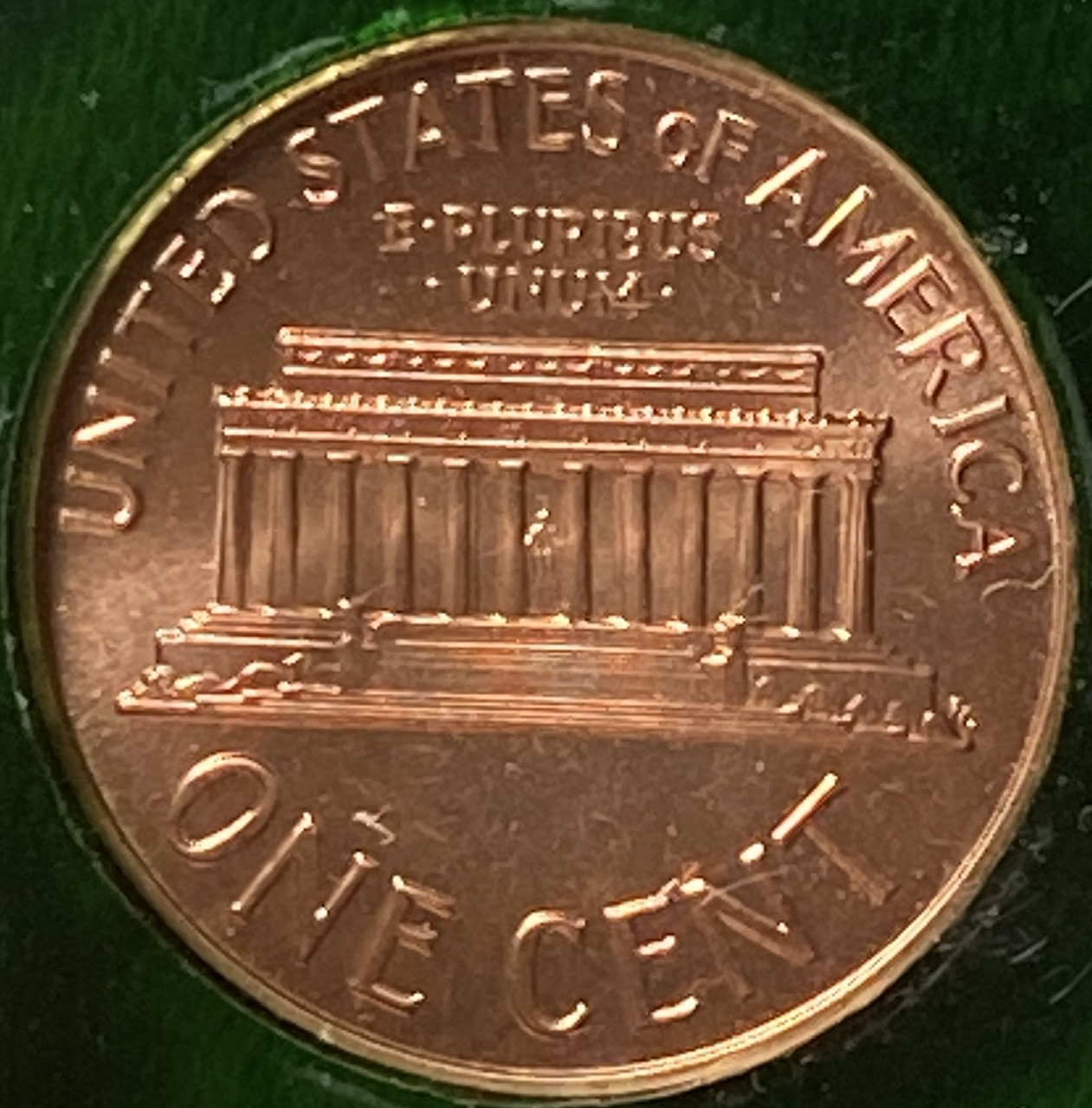 PCGS-Slabbed-Coin-With-A-Hair-Inside-1964-Cent
