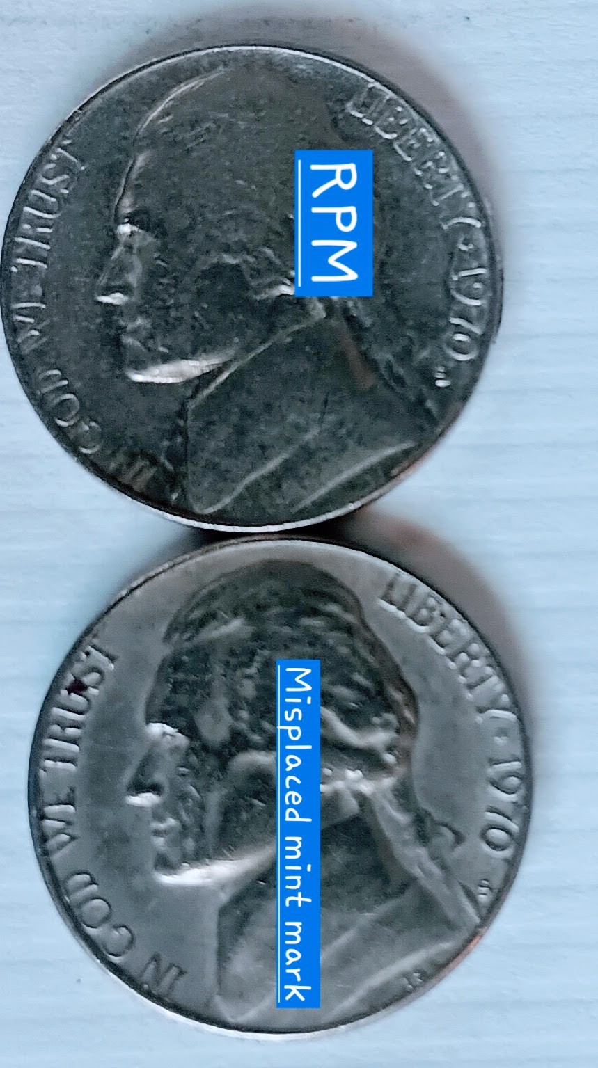 1970-S-Jefferson-Nickel-Mint-Mark-?