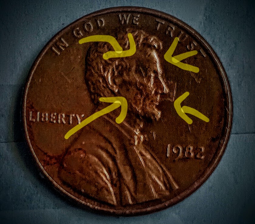 Outline-Of-Something-On-Lincoln's-Face?