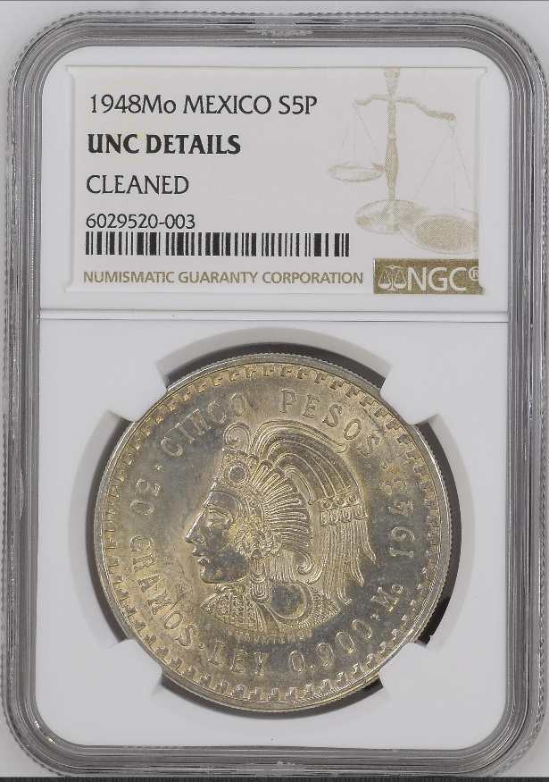 1948-5-Peso-Grading-Request
