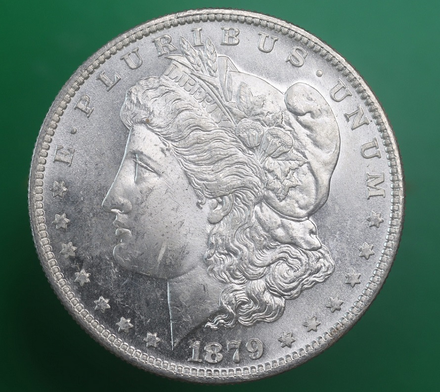 1879---S-Morgan-Dollar,-Good-Lustre