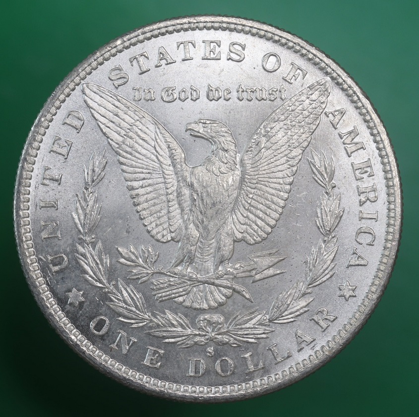 1879---S-Morgan-Dollar,-Good-Lustre