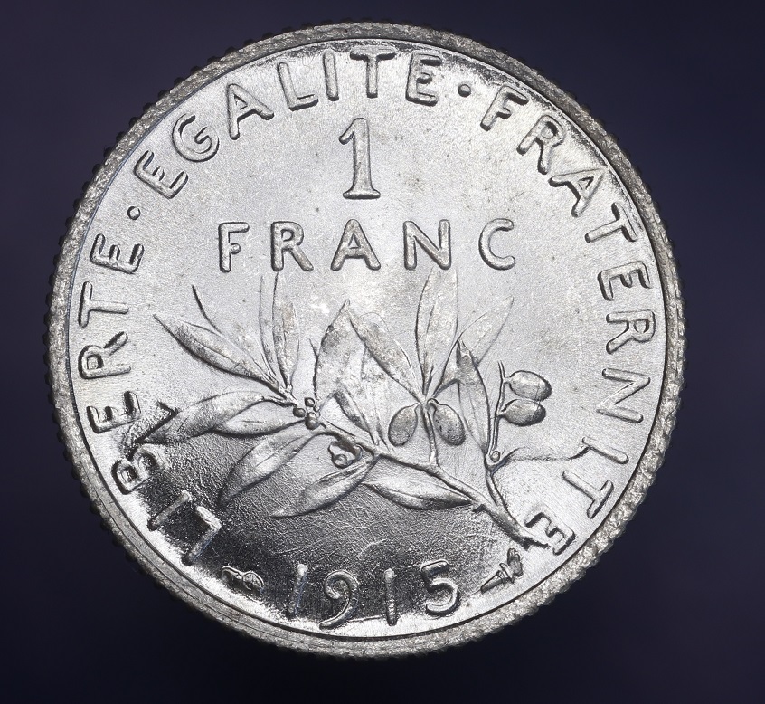 1915-France-1-Franc-High-MS?