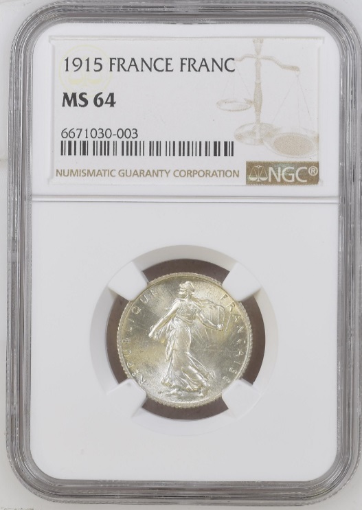 1915-France-1-Franc-High-MS?