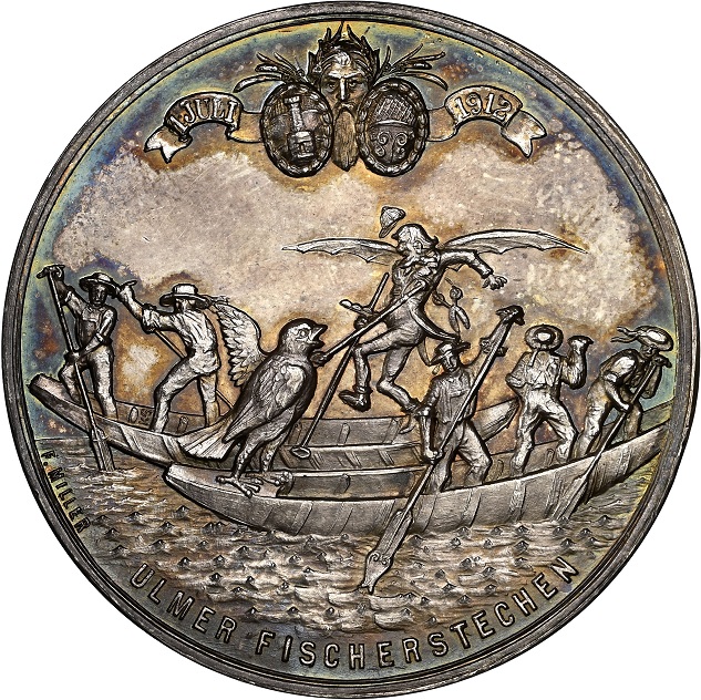 Medal---Fishermans-Stabbing-Tournament-Ulm-1912-Germany