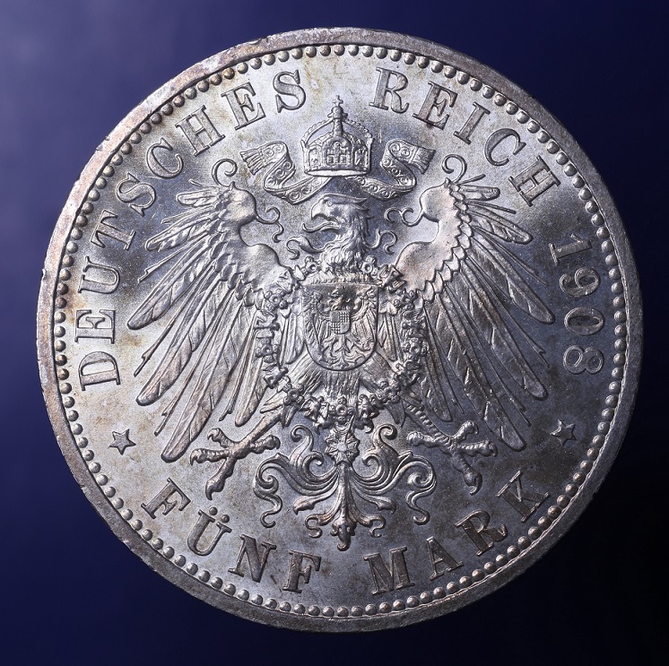 1908-Five-Mark---350th-Anniversary-Of-Jena-University