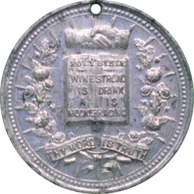 ID-On-Large-Medal-Metal-Detecting-Find-Id:-Temperance-Token