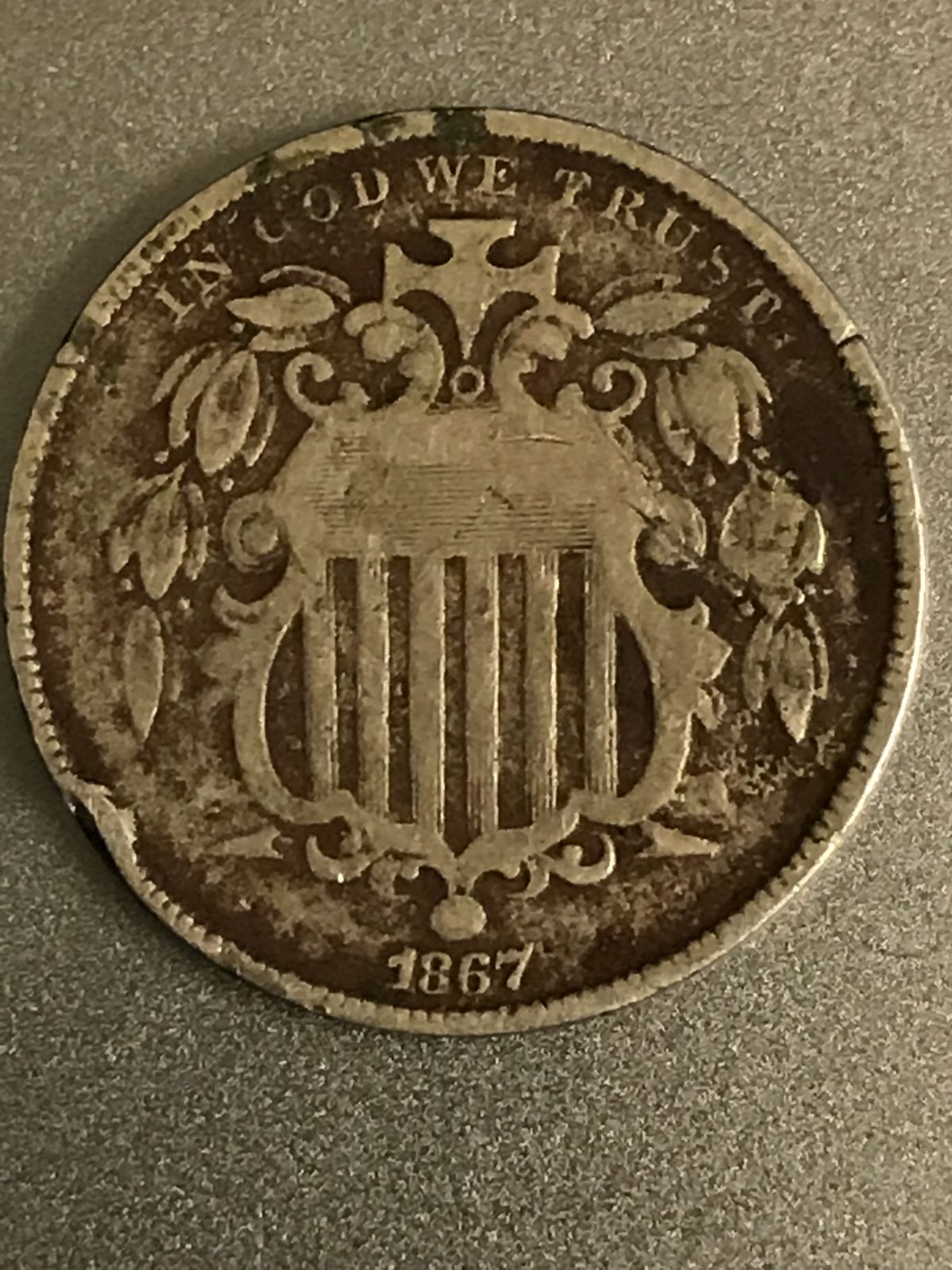 1967-Shield-Nickel-Without-Rays