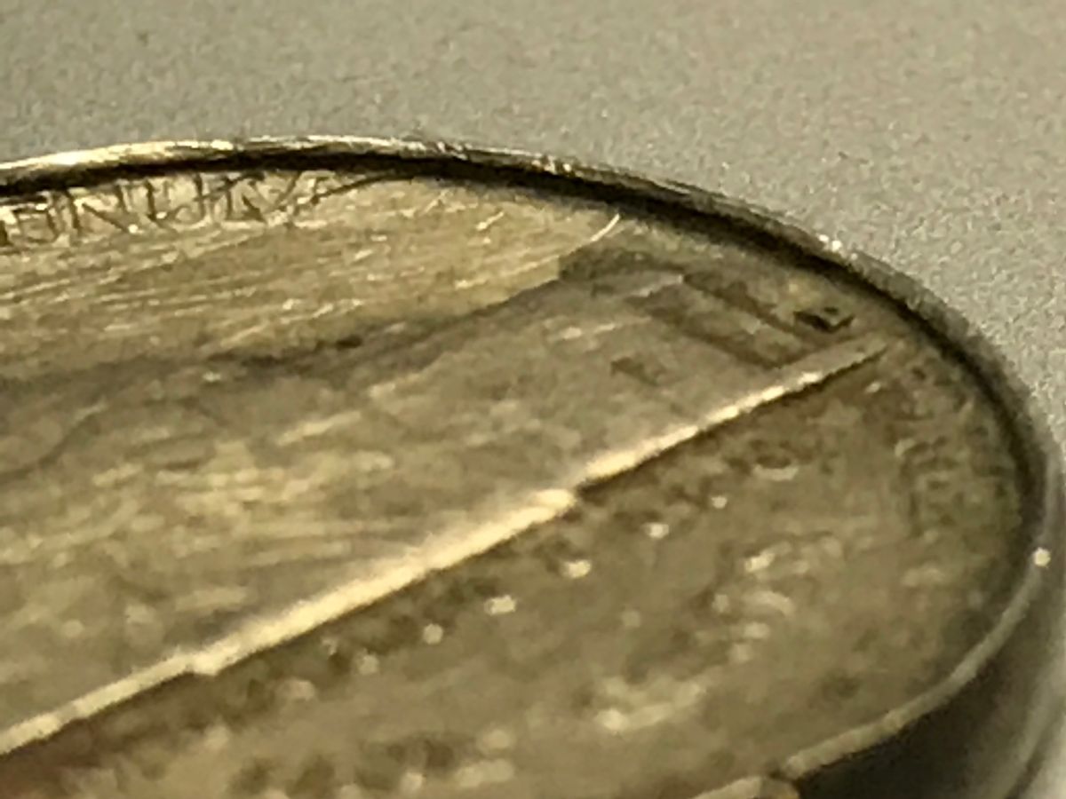 1958-D-Jefferson-Nickel--Recessed-On-Both-Sides,-Thicker---Little-Detail