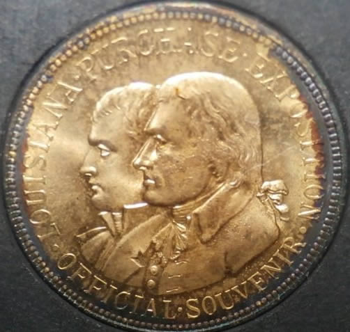 Framed-1904-Worlds-Fair-Tokens?