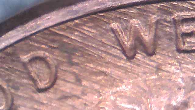 1988-Lincoln-Cent-With-?-Lines-All-Over-Surface