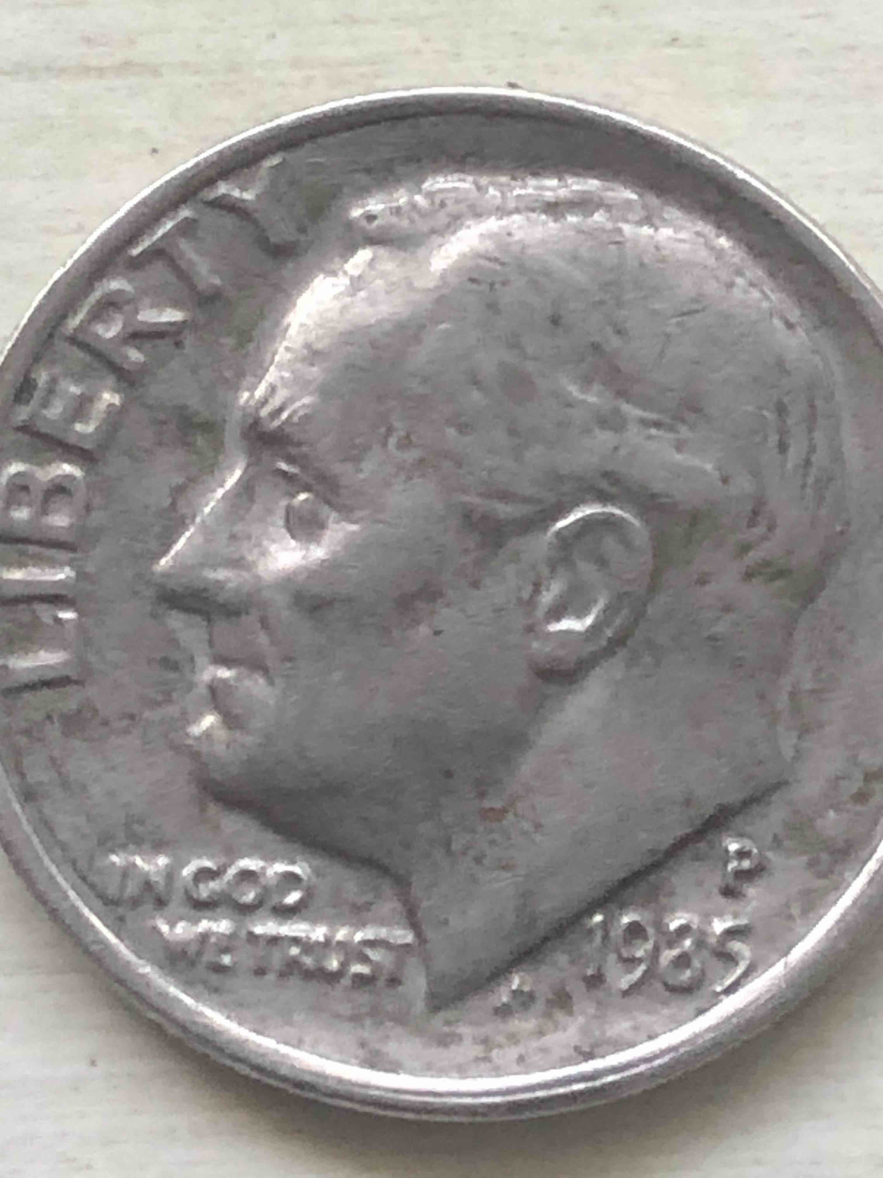 1985-Dime-Torch-Touching-The-Letter-?