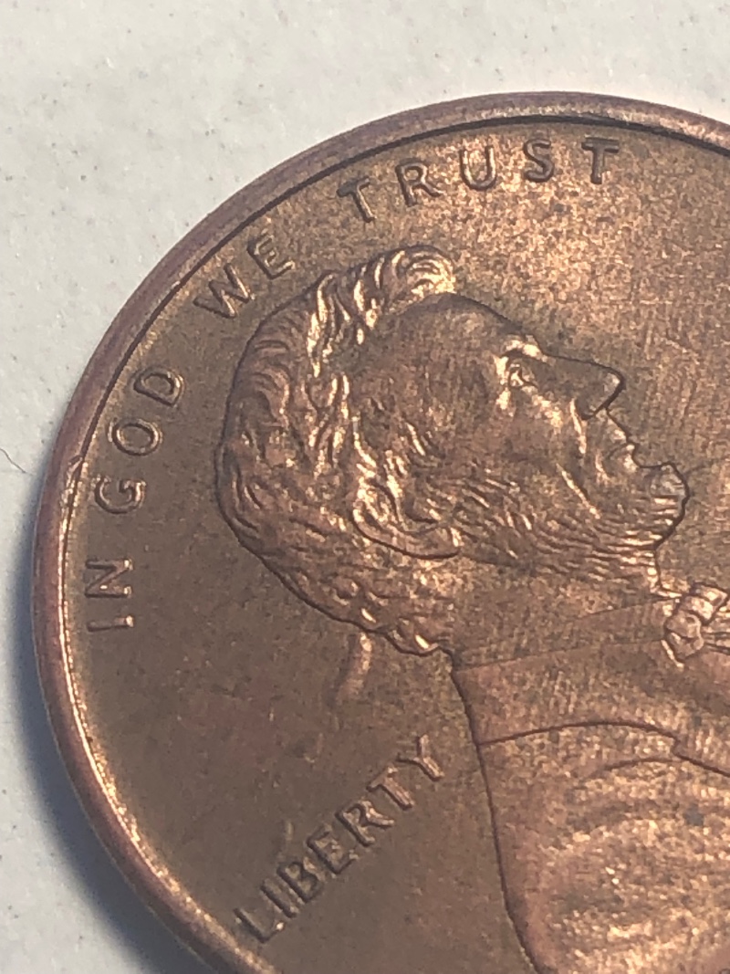 Found-1994-Penny-Looks-Like-A-Bullet-Going-In-Or-Out-Lincoln-Head-?