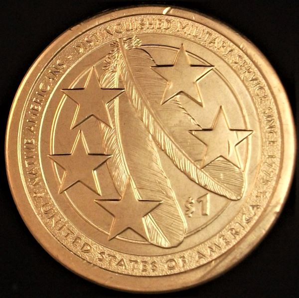 Post-Your-Coin/Medal/Token-With-A-Feather