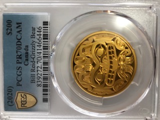 2020-Bill-Reid-$200-AU-Haida-Grizzily-Just-Back-From-PCGS