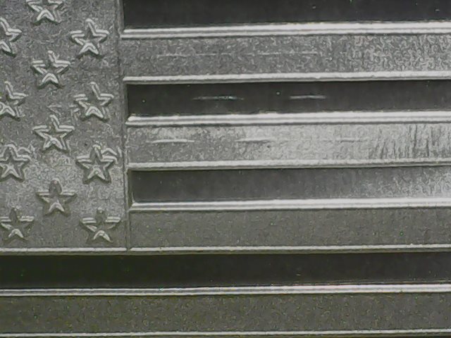 1-Oz.-Silver-Bar:-American-Flag--Double-And-Triple-Stamped-