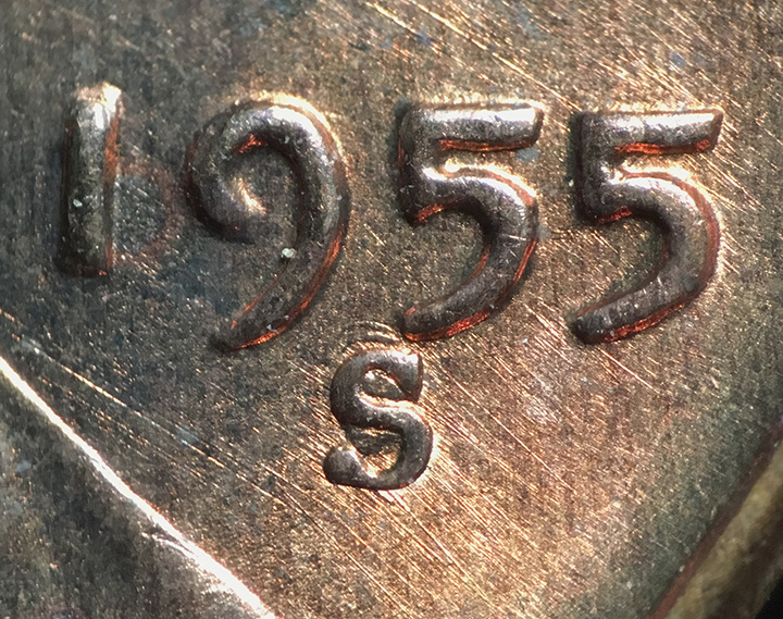 1955-S/S/S-Lincoln-Wheat-Cent-RPM-001,-FS-501-Stage-A