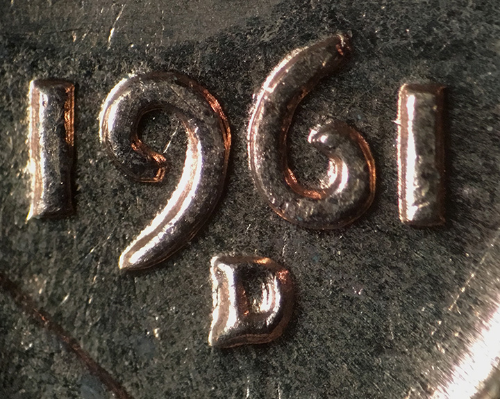 1961-D-Lincoln-Memorial-Cent-B/U-Roll:--FS-501,-RPM-004-And-RPM-047