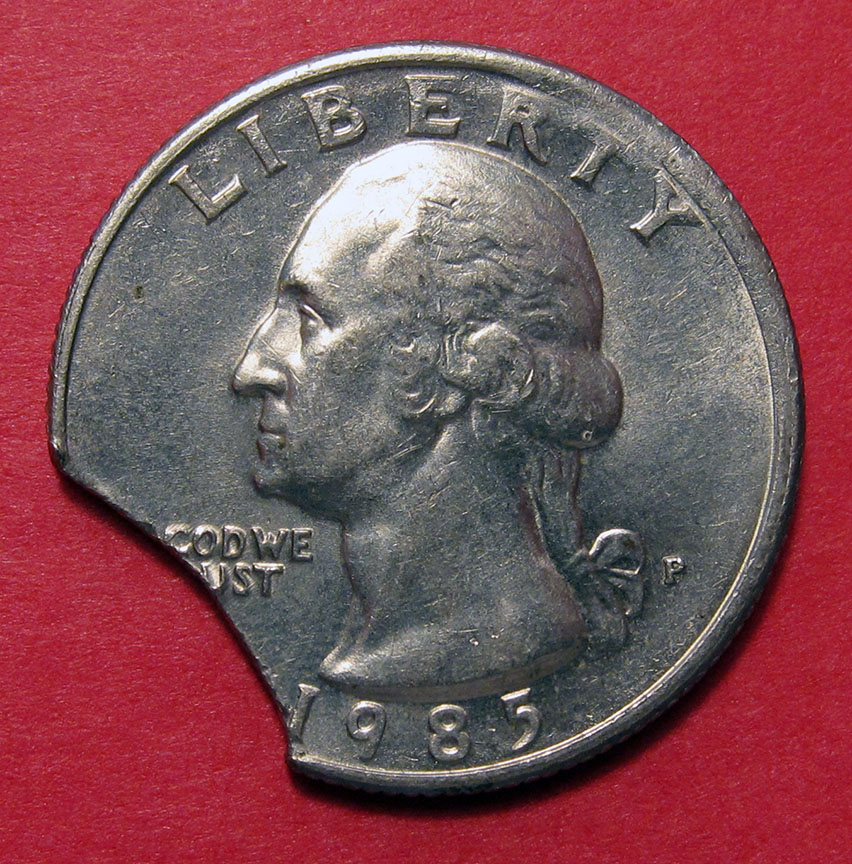 1985-Washington-Quarter-Clipped-Planchet-8%