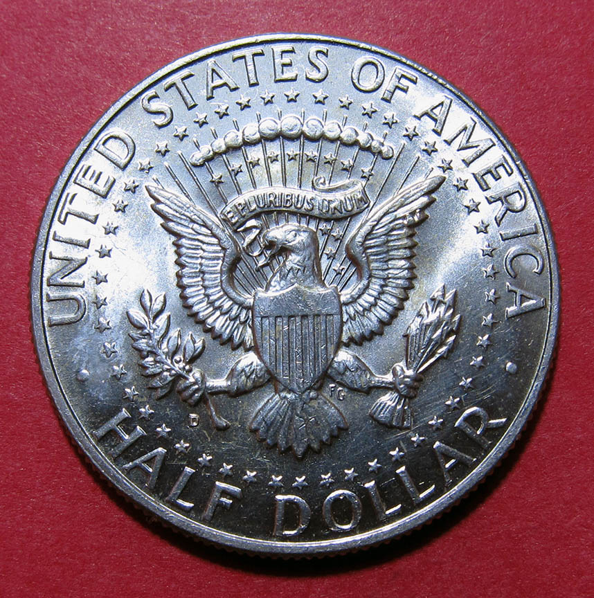 1964-D-Kennedy-Half-Dollar-RPM-002,-FS-502---Fighting-With-Lighting