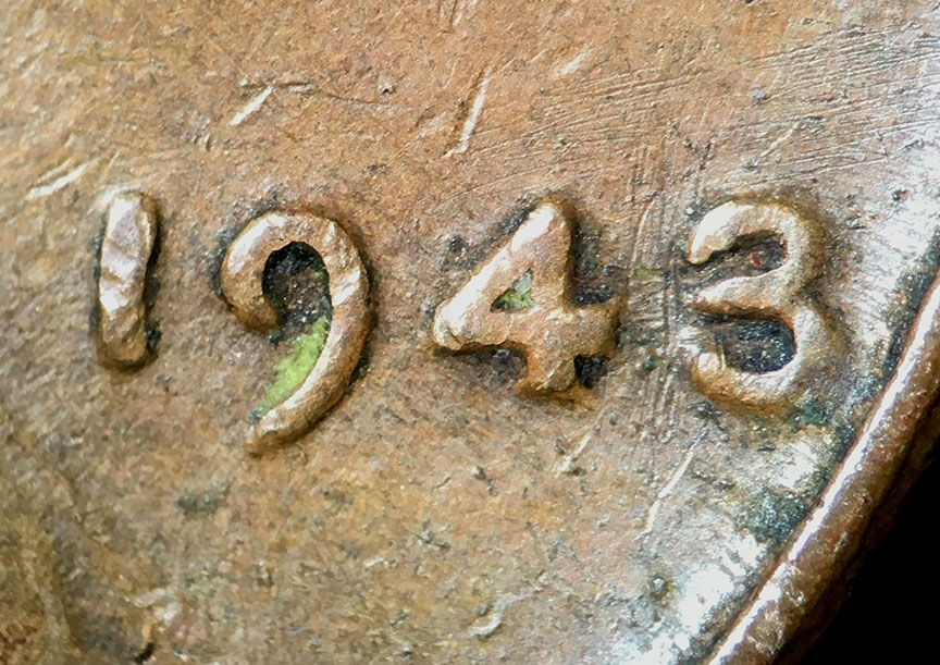 1943-Lincoln-Wheat-Cent-Copper---Counterfeit-Altered-1948