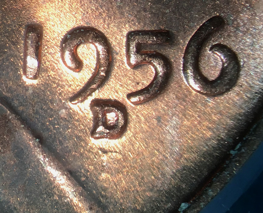 1956-D-Lincoln-Wheat-Cent-RPM-008,-FS-508-D&d-South-Aka-D-Above-Shadow-D