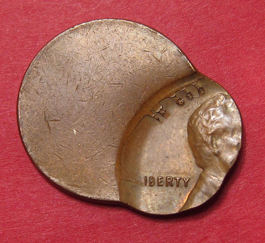 No-Date-Copper-Lincoln-Memorial-Cent---Off-Center-Plus-What-On-Reverse?