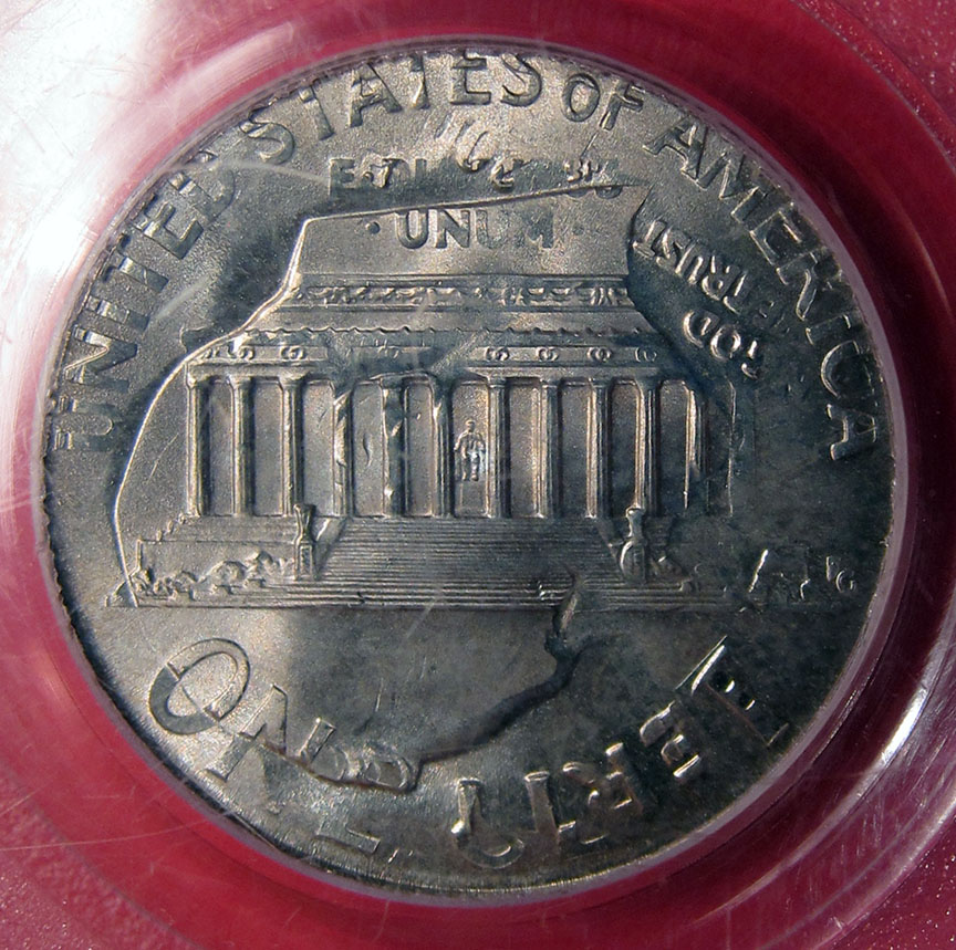 2001-Lincoln-Memorial-Cent-Double-Denomination-On-Struck-10-Cent