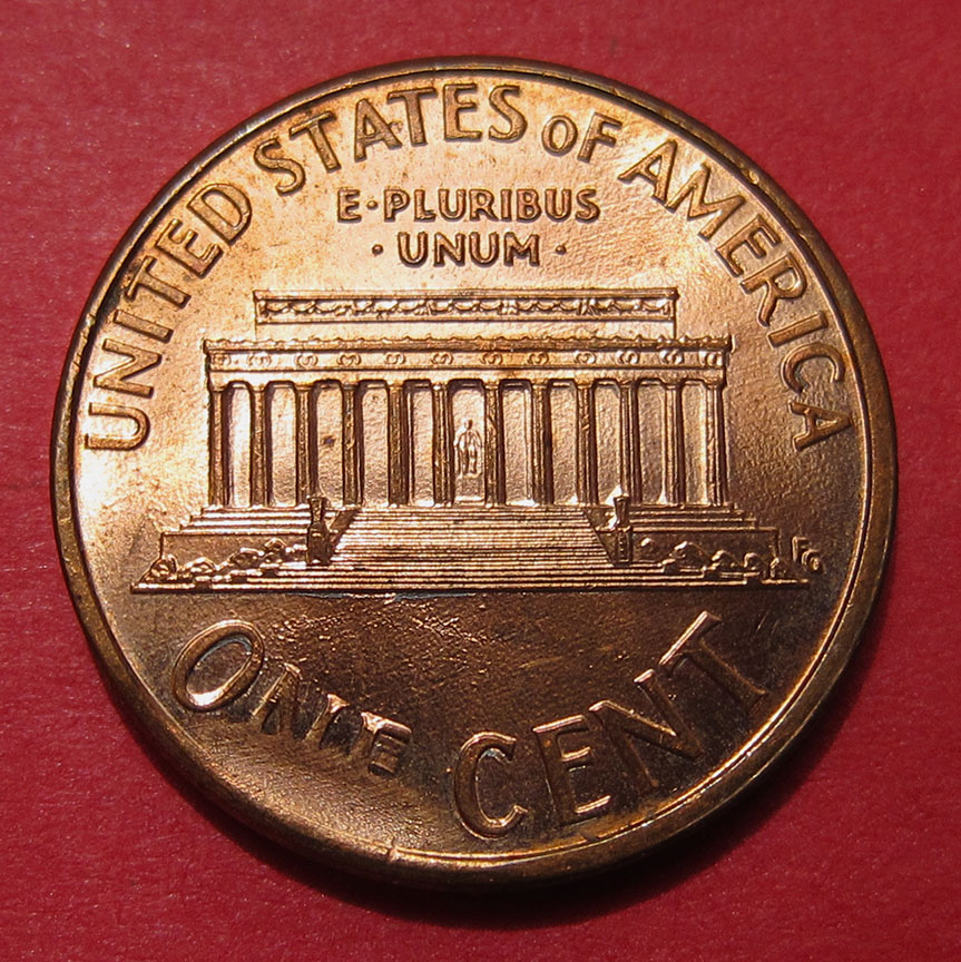 1993-Lincoln-Memorial-Cent-Cud-Cu-1c-1993-06---Big-One-And-MS-Grade