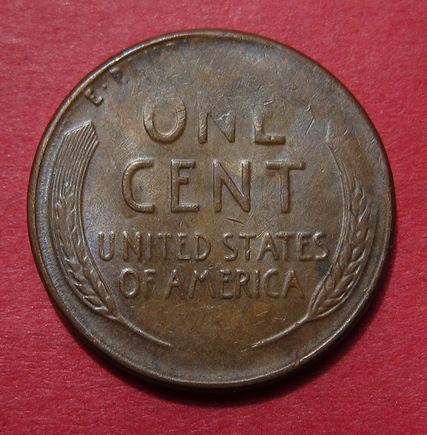 195x-Lincoln-Wheat-Cent-Mint-Error---Tapered-Planchet-2.74g