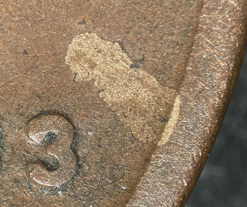 1913-S-Lincoln-Wheat-Cent---Struck-Through-Brass-Or-Odd-Woody?