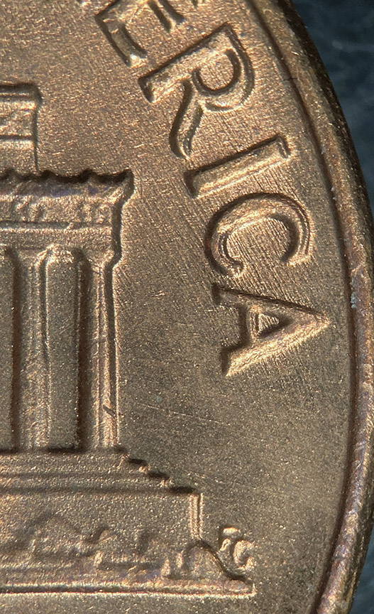 1964-D-Lincoln-Memorial-Cent-Doubled-DieS---4-Unknown-In-One-Roll