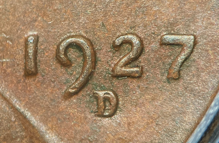 1927-D/D-Lincoln-Wheat-Cent-Doubled-Die---DDO-001,-RPM-001,-FS-501
