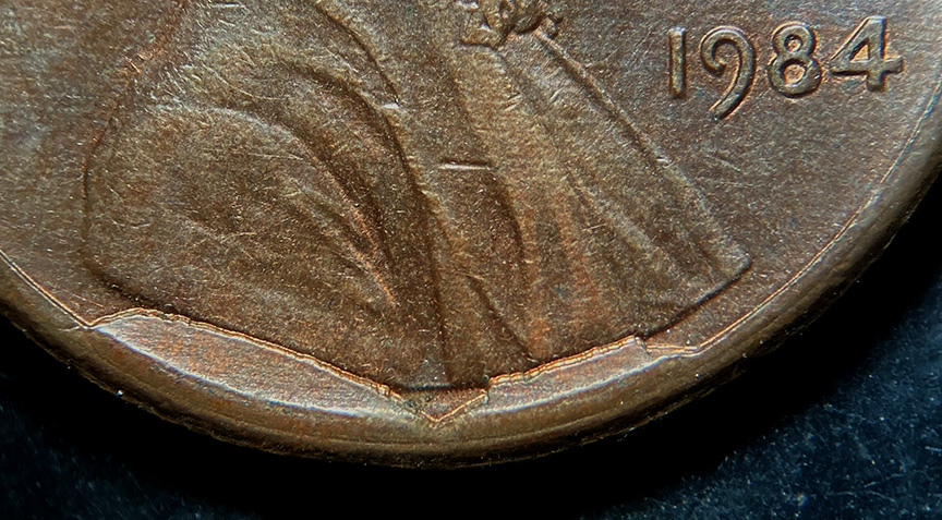 1984-Lincoln-Memorial-Cent-Mint-Error---2-Cuds-Unlisted
