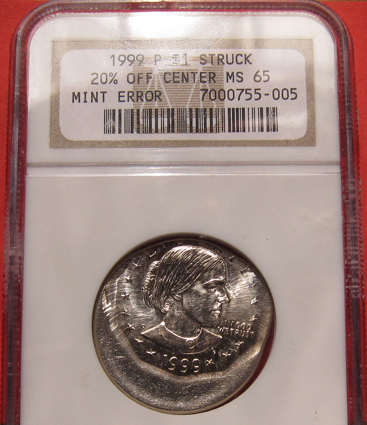 1999-P-SBA-Dollar-Mint-Error---20%-Off-Center