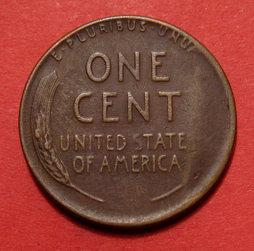 195x-Lincoln-Wheat-Cent-Mint-Error---Tapered-Planchet-2.74g
