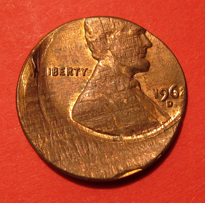 1962-D-Lincoln-Memorial-Cent-Mint-Error---Struck-Off-Center-On-Split-Planchet-1.54g