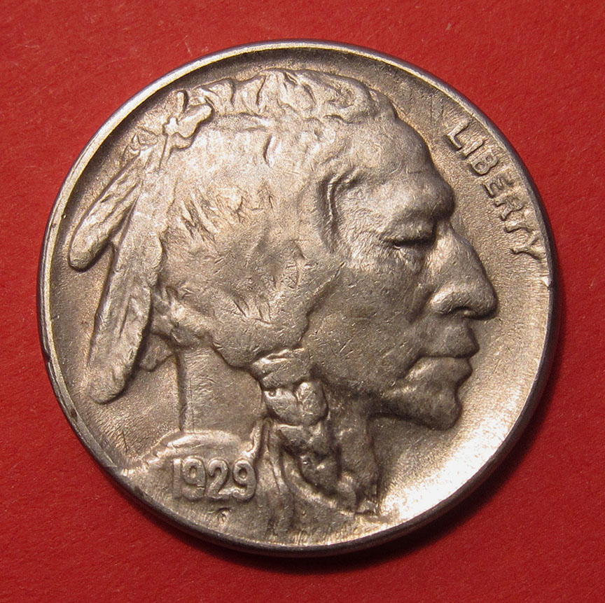 1929-S-Buffalo-Nickel---Raised-Marks---Clash?