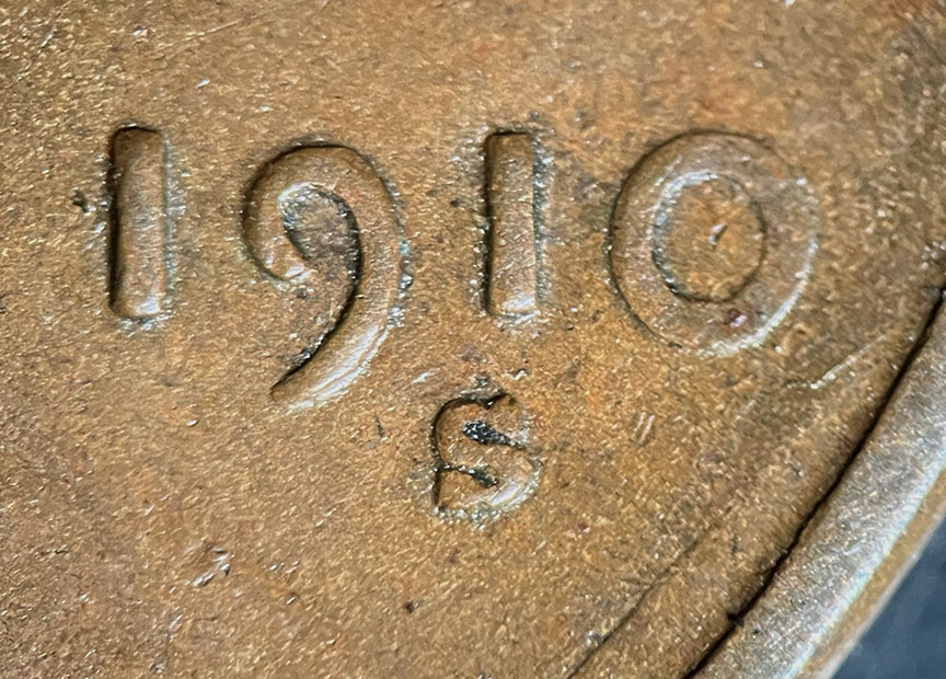 1910-S/S-Lincoln-Wheat-Cent---RPM-003,-Inverted-S-Over-Inverted-S