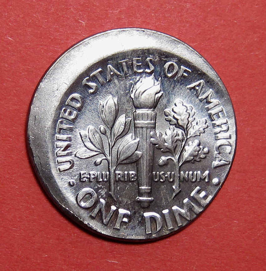 1996-P-Roosevelt-Dime-Mint-Error---Uncentered-Broadstrike