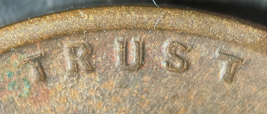 1917-Lincoln-Wheat-Cent-Doubled-Die-Mint-Error---DDO-001,-FS-101,-Incomplete-Planchet