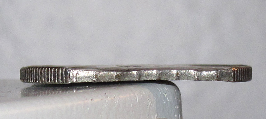 1968-D-Kennedy-Half-Dollar-Mint-Error---Incoplete-Planchet-W/-Reeding-On-Clip