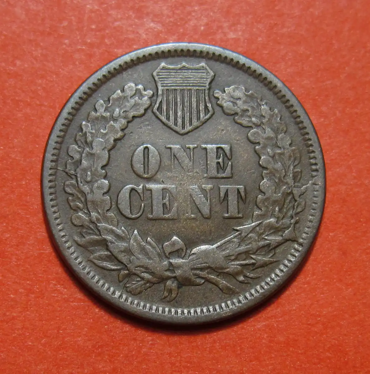 1866-Indian-Head-Cent-Mint-Error---Shattered-Die