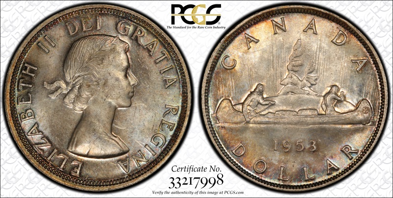 Another-You-Vs-PCGS:-1953-Dollar
